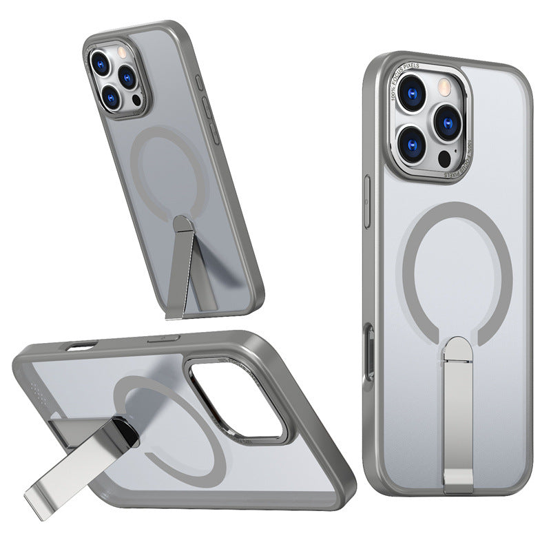 Magnetic Silicone Phone Case for iPhone